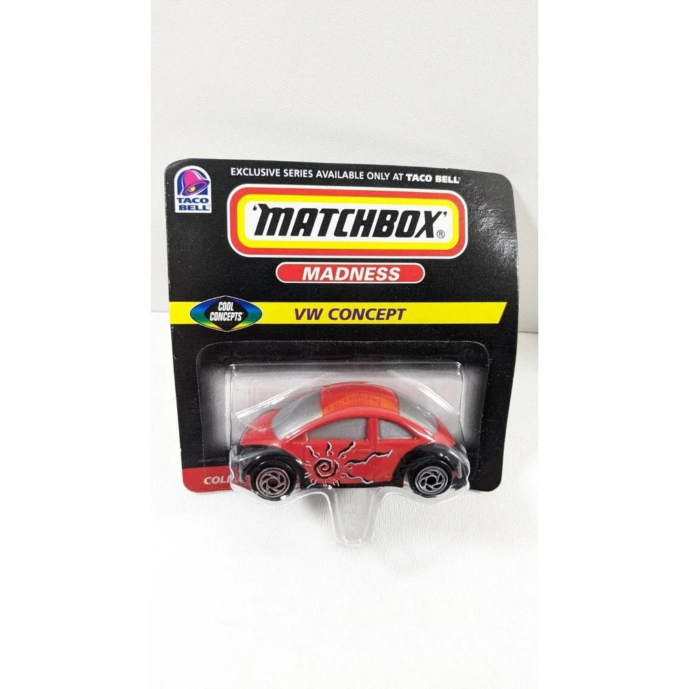 Matchbox Cars Firebird Formula & VW Concept 1998 Taco Bell Madness Series